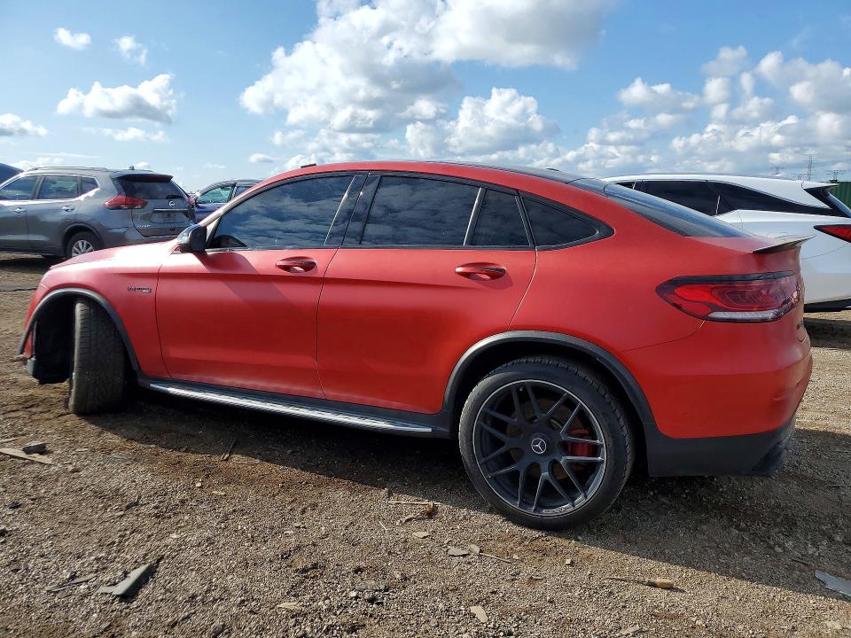 2021 Mercedes-benz Glc class VIN W1N0J8KB9MF910901 COPART salvage auction — FRONT END, Wv - Salvage Certificate, sold $23,400 on 2026-07-08 (photo 2)