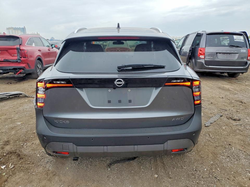 2026 Nissan Kicks VIN 3N8AP6CB4TL326332 COPART salvage auction — REAR END, Il - Salvage Certificate, sold $9,300 on 2026-07-03 (photo 6)