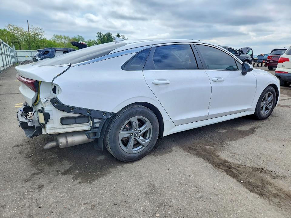 2022 Kia K5 VIN 5XXG14J23NG085103 COPART salvage auction — REAR END, Pa - Certificate Of Salvage, sold $4,400 on 2026-07-24 (photo 3)