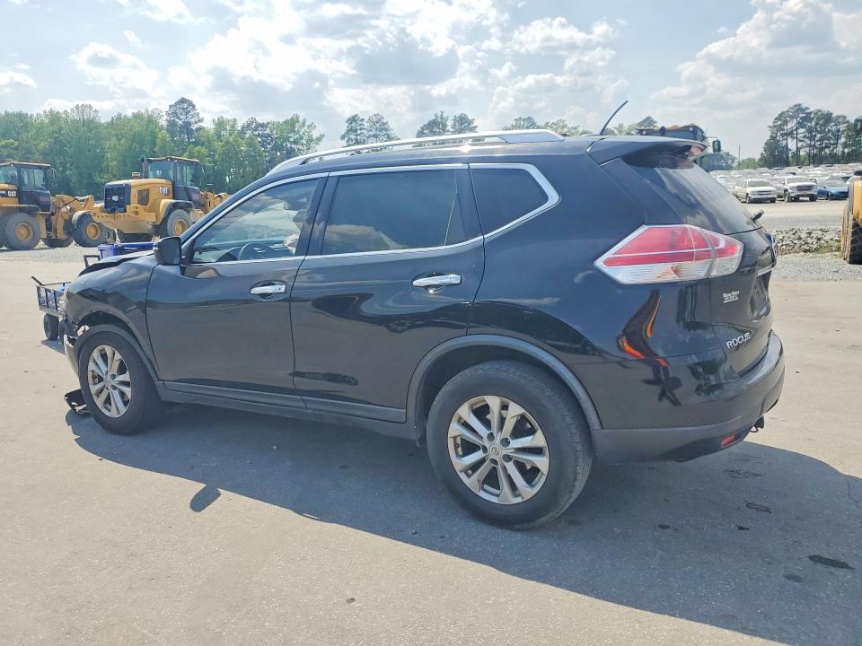 2015 Nissan Rogue VIN KNMAT2MV2FP536431 COPART salvage auction — FRONT END, Nc - Salvage Certificate Of Title, sold $575 on 2026-07-16 (photo 2)