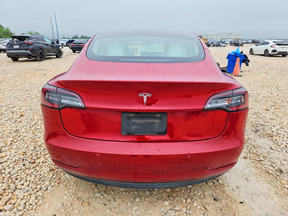 2020 Tesla Model 3 VIN 5YJ3E1EA4LF775168 COPART salvage auction — FRONT END, Tx - Salvage Vehicle Title, sold $5,900 on 2026-07-04 (photo 6)
