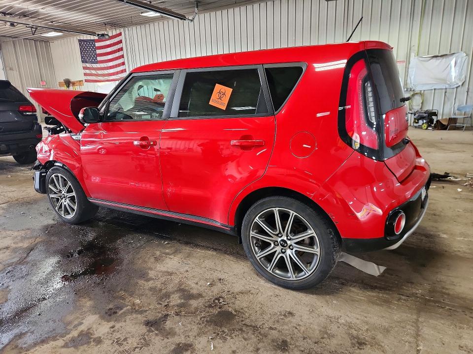 2019 Kia Soul VIN KNDJX3AA4K7008525 COPART salvage auction — FRONT END, Wi - Junked Vehicle Bill Of Sale, sold $300 on 2026-07-13 (photo 2)