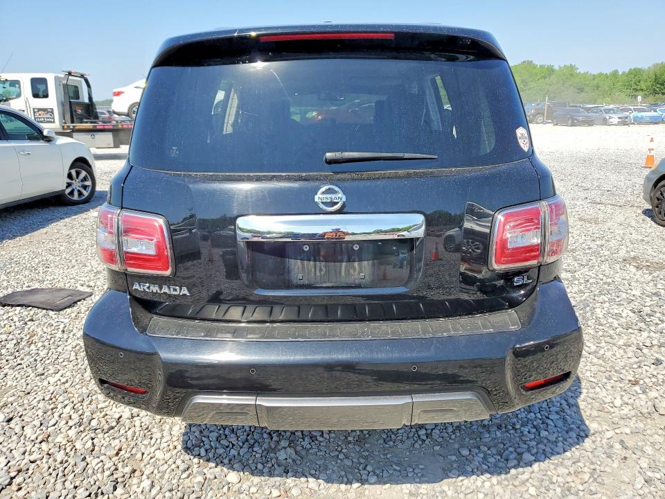 2019 Nissan Armada VIN JN8AY2ND7K9087385 COPART salvage auction — SIDE, TN - SALVAGE CERTIFICATE, sold $6,600 on 2026-07-02 (photo 6)