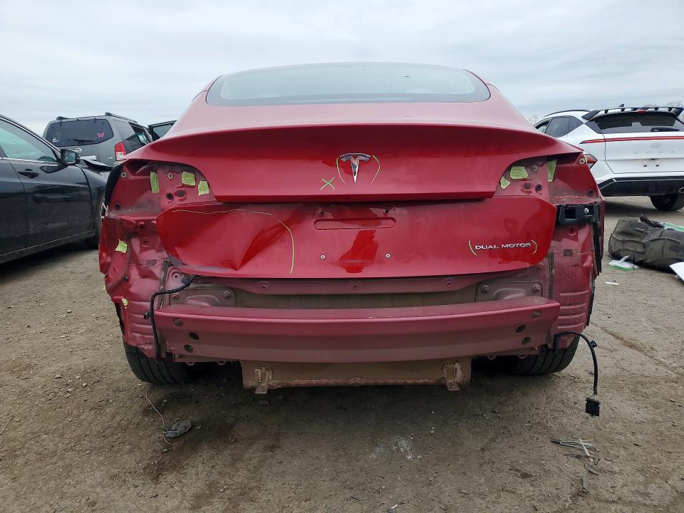 2018 Tesla Model 3 VIN 5YJ3E1EB1JF100741 COPART salvage auction — REAR END, PA, sold $2,000 on 2026-07-24 (photo 6)