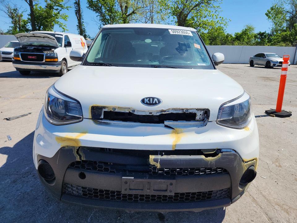 2019 Kia Soul VIN KNDJN2A29K7917658 COPART salvage auction — FRONT END, Il - Certificate Of Title (P), sold $1,900 on 2026-07-17 (photo 5)
