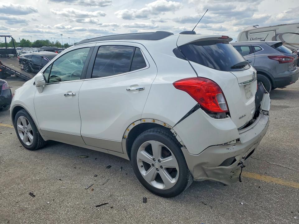2015 Buick Encore VIN KL4CJCSB7FB254001 COPART salvage auction — REAR END, Mo - Salvage Certificate Of Title, sold $1,600 on 2026-07-31 (photo 2)