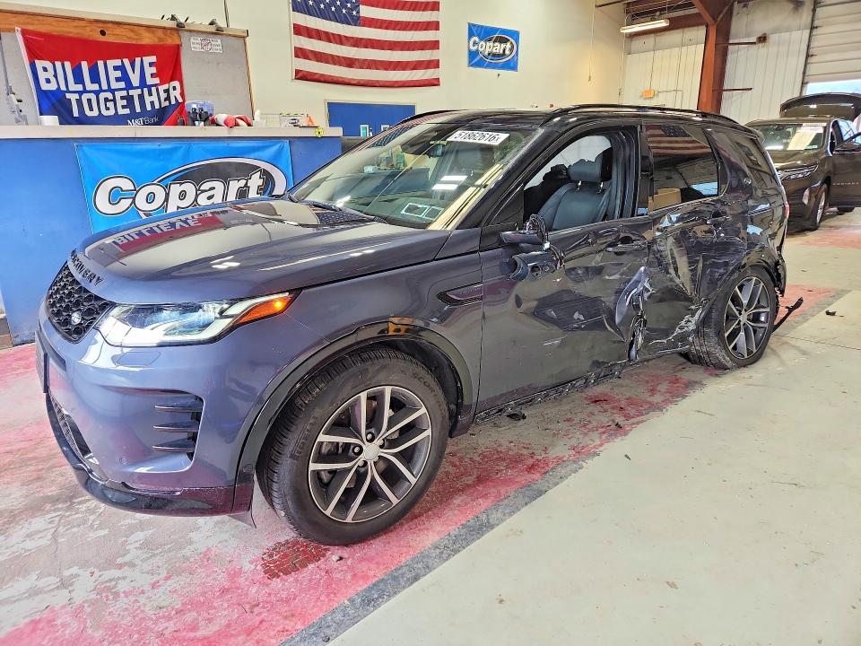 2024 Land rover Discovery VIN SALCL2FX2RH345591 COPART salvage auction — SIDE, Ny - Mv-907A Salvage Certificate, sold $11,100 on 2026-07-13 (photo 1)