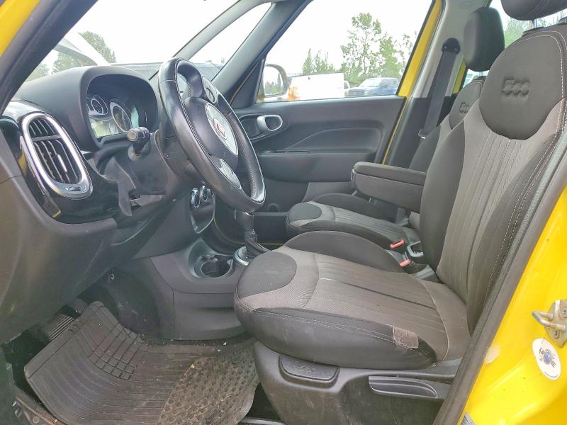 2015 Fiat 500 VIN ZFBCFADH5FZ031589 COPART salvage auction — VANDALISM, Or - Salvage Title Certificate, sold $875 on 2026-07-06 (photo 7)