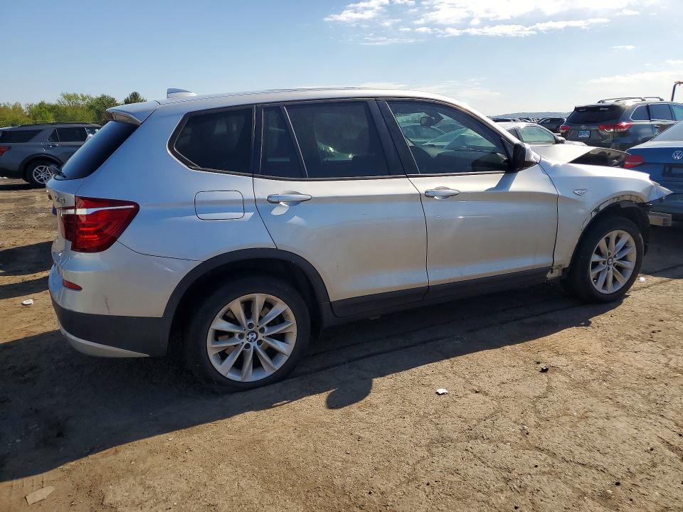 2014 BMW X3 VIN 5UXWX9C54E0D11876 COPART salvage auction — FRONT END, Pa - Certificate Of Salvage, sold $775 on 2026-07-07 (photo 3)