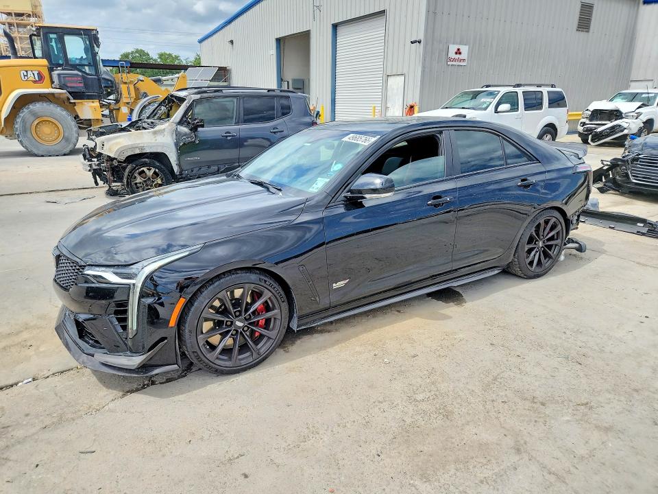 2024 Cadillac Ct4 VIN 1G6D75RP9R0410256 COPART salvage auction — REAR END, La - Cert Of Title-Salvage, sold $17,600 on 2026-07-15 (photo 1)