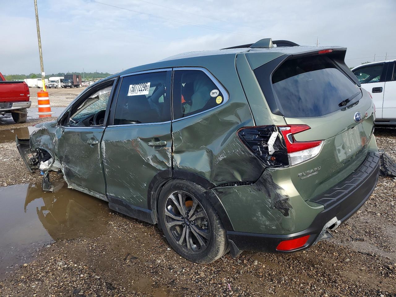 2021 Subaru Forester VIN JF2SKASC0MH459697 COPART salvage auction — Front End, TX - NONREPAIRABLE TITLE, sold $425 on 2026-07-09 (photo 2)
