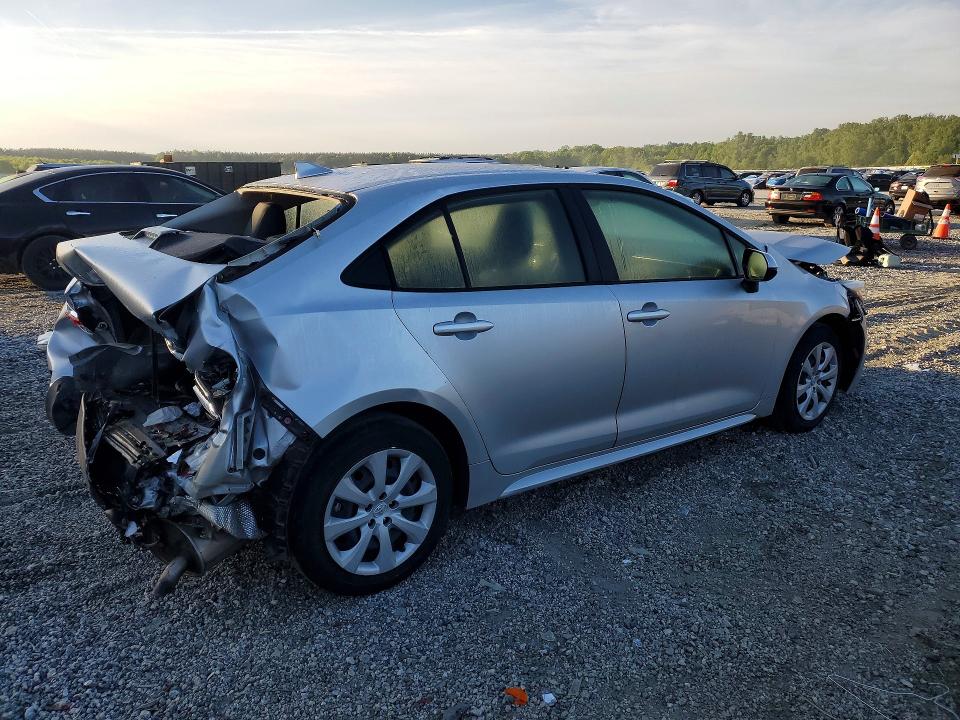 2023 Toyota VIN JTDBCMFE3P3026370 COPART salvage auction — FRONT END, Sc - Cert Of Title-Salvage, sold $2,250 on 2026-07-27 (photo 3)