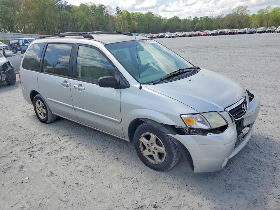 2001 Mazda Mpv VIN JM3LW28Y510212225 COPART salvage auction — FRONT END, Nc - Salvage Certificate Of Title, sold $575 on 2026-07-29 (photo 4)