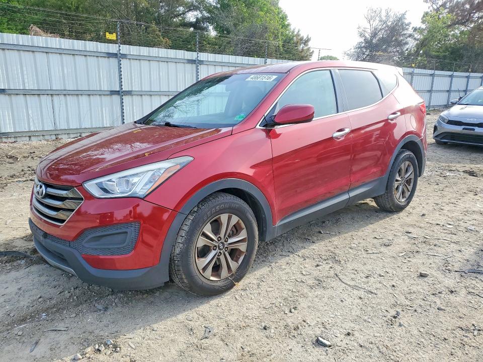 2015 Hyundai Santa fe VIN 5XYZT3LB4FG290176 COPART salvage auction — FRONT END, Va - Cert Of Title - Salvage, sold $1,100 on 2026-07-28 (photo 1)