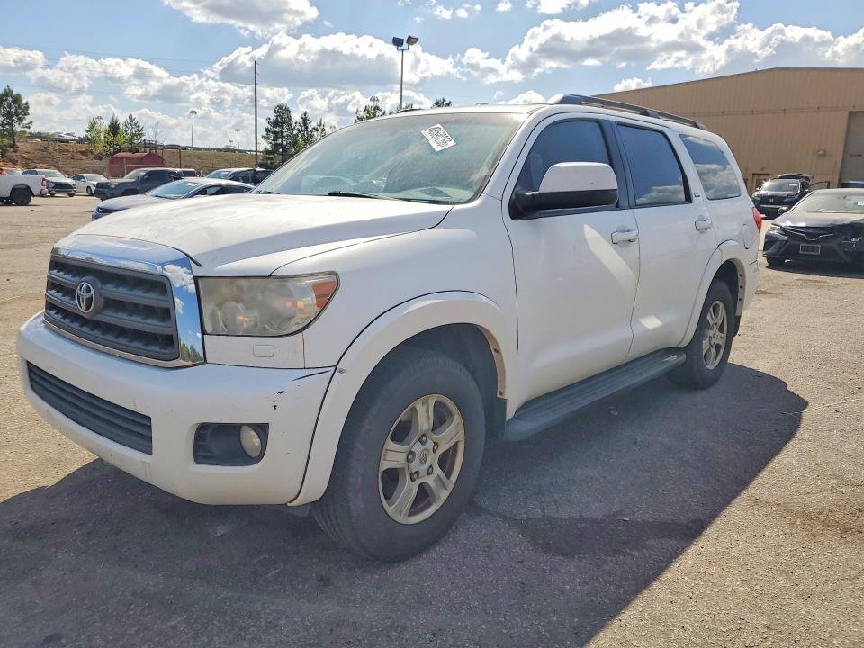 2011 Toyota Sequoia VIN 5TDZY5G10BS037139 COPART salvage auction — FRONT END, Sc - Certificate Of Title, sold $1,900 on 2026-07-17 (photo 1)