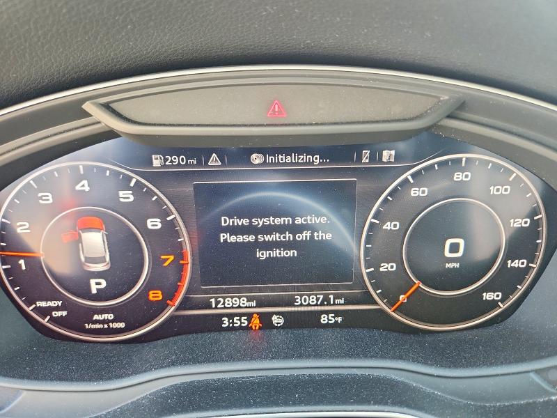 2018 Audi VIN WA1CNAFY4J2132406 COPART salvage auction — HAIL, WI - CERTIFICATE OF TITLE, sold $13,800 on 2026-07-06 (photo 9)