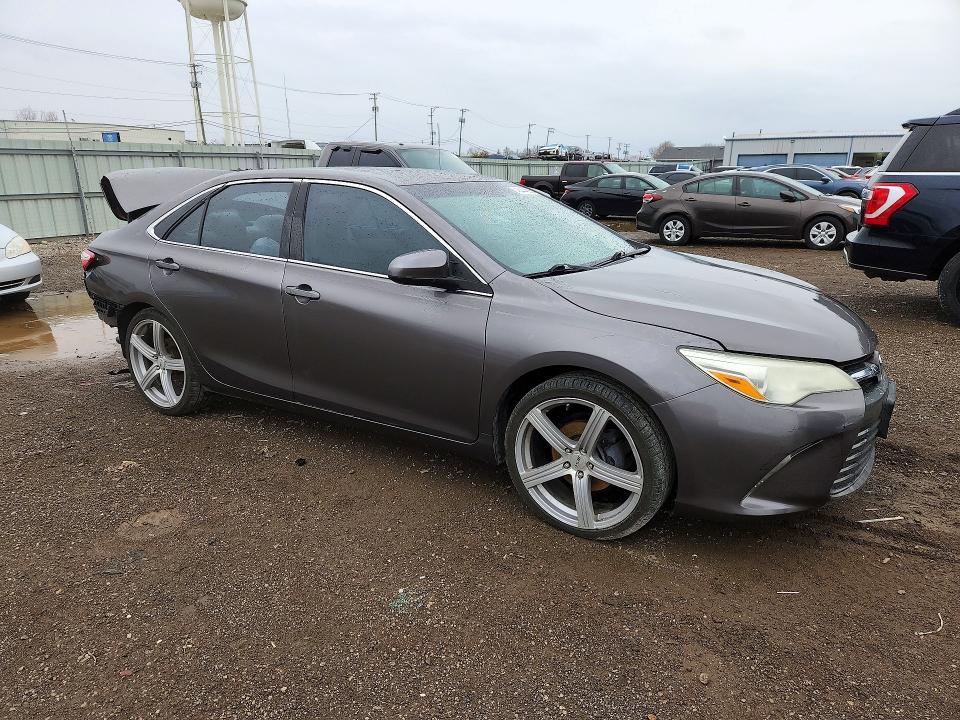 2016 Toyota Camry VIN 4T4BF1FK8GR582343 COPART salvage auction — REAR END, Il - Salvage Certificate, sold $1,600 on 2026-07-09 (photo 4)