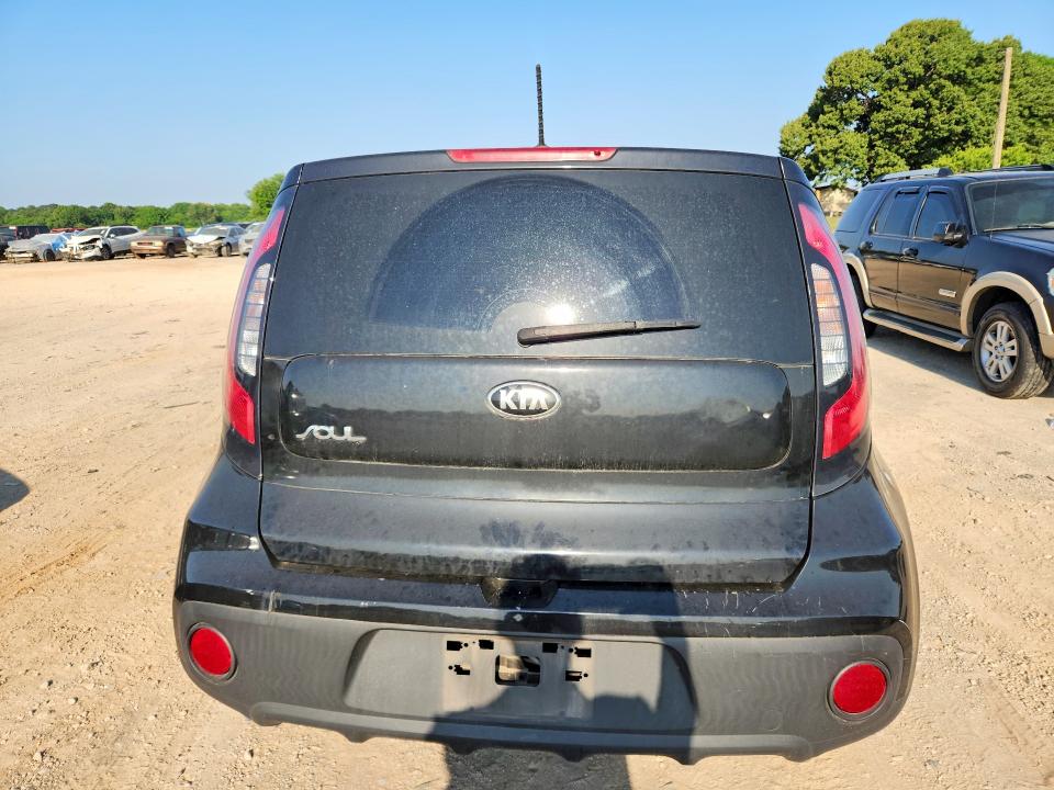 2018 Kia Soul VIN KNDJN2A26J7906101 COPART salvage auction — INTERIOR BURN, AL - CERT OF TITLE-PARTS ONLY SALVG, sold $400 on 2026-07-22 (photo 6)