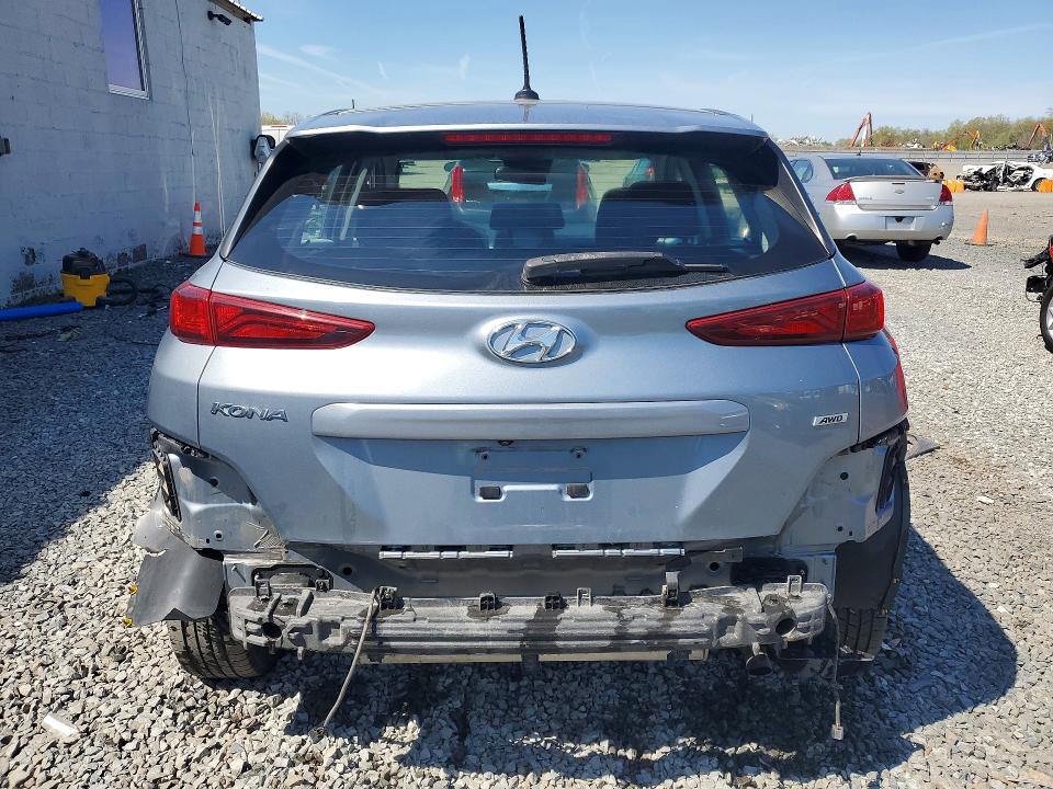 2019 Hyundai Kona VIN KM8K1CAA2KU292529 COPART salvage auction — SIDE, Nc - Salvage Cert-Rebuilt, sold $2,300 on 2026-07-14 (photo 6)