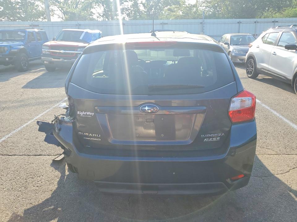 2012 Subaru Impreza VIN JF1GPAD60CH243043 COPART salvage auction — REAR END, OH, sold $125 on 2026-07-15 (photo 6)