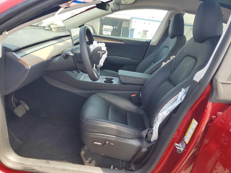 2024 Tesla Model y VIN 7SAYGDED2RF210957 COPART salvage auction — FRONT END, Ca - Salvage Certificate, sold $6,700 on 2026-07-27 (photo 7)