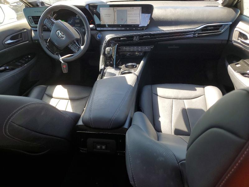 2022 Toyota Mirai VIN JTDAAAAA3NA006925 COPART salvage auction — REAR END, CA - SALVAGE CERTIFICATE, sold $900 on 2026-07-14 (photo 8)