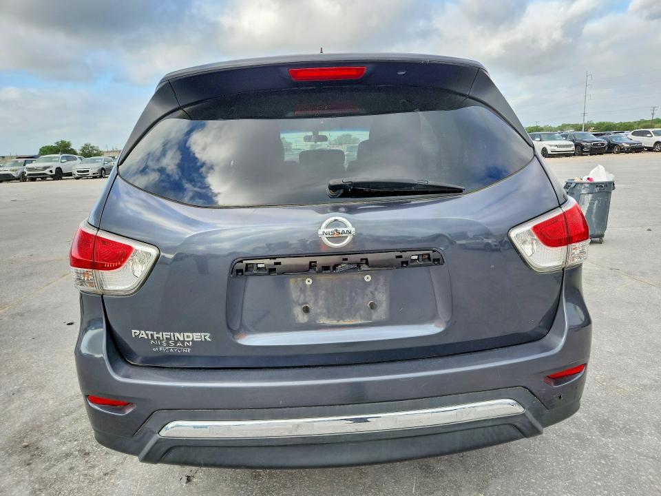 2014 Nissan Pathfinder VIN 5N1AR2MNXEC683287 COPART salvage auction — FRONT END, Ms - Dealer Only Clean Title (P), sold $625 on 2026-07-30 (photo 6)