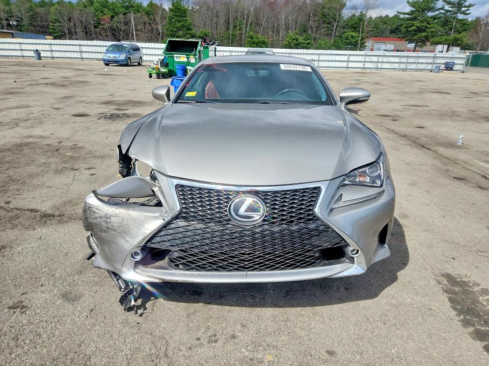 2017 Lexus Rc VIN JTHSM5BC1H5003178 COPART salvage auction — FRONT END, Id - Salvage Certificate Of Title, sold $175 on 2026-07-21 (photo 5)