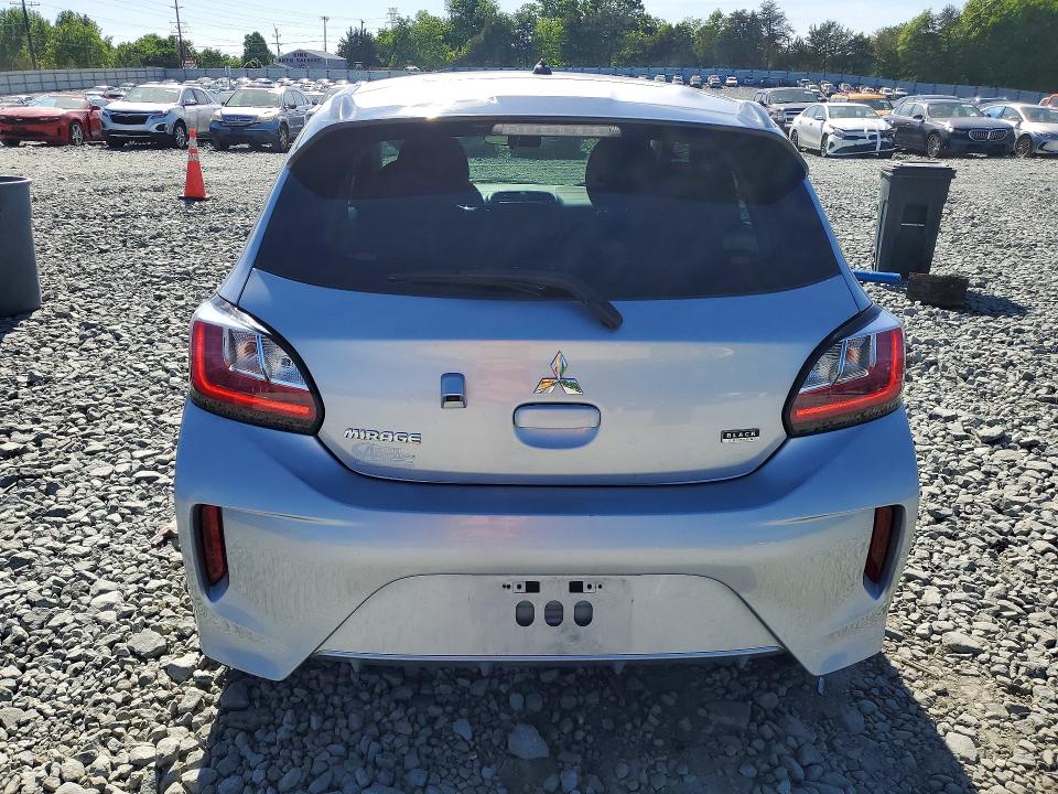 2022 Mitsubishi Mirage VIN ML32AWHJ4NH000889 COPART salvage auction — FRONT END, NC - SALVAGE CERTIFICATE OF TITLE, sold $2,000 on 2026-07-29 (photo 6)