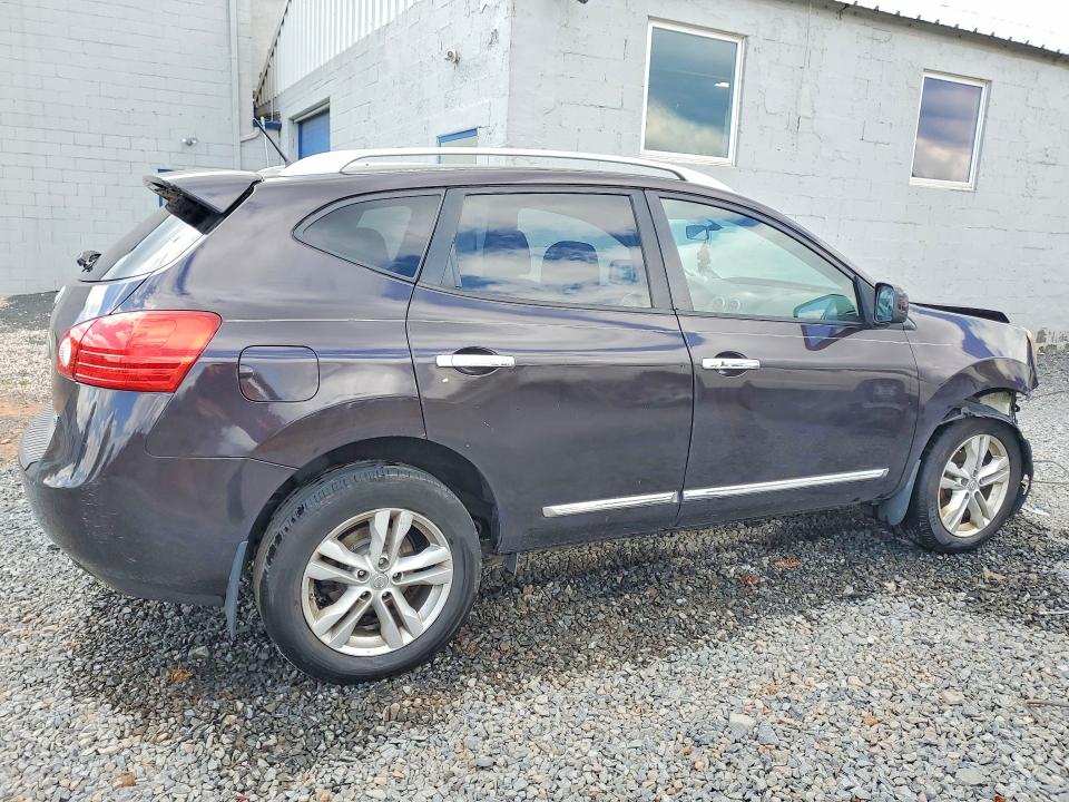 2012 Nissan Rogue VIN JN8AS5MV9CW351402 COPART salvage auction — FRONT END, NJ - CERT OF TITLE-SALVAGE, sold $350 on 2026-07-24 (photo 3)