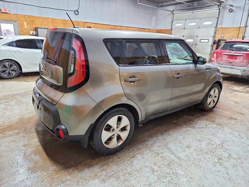 2016 Kia Soul VIN KNDJN2A28G7284142 COPART salvage auction — WATER/FLOOD, Mi - Certificate Of Title, sold $60 on 2026-07-29 (photo 3)
