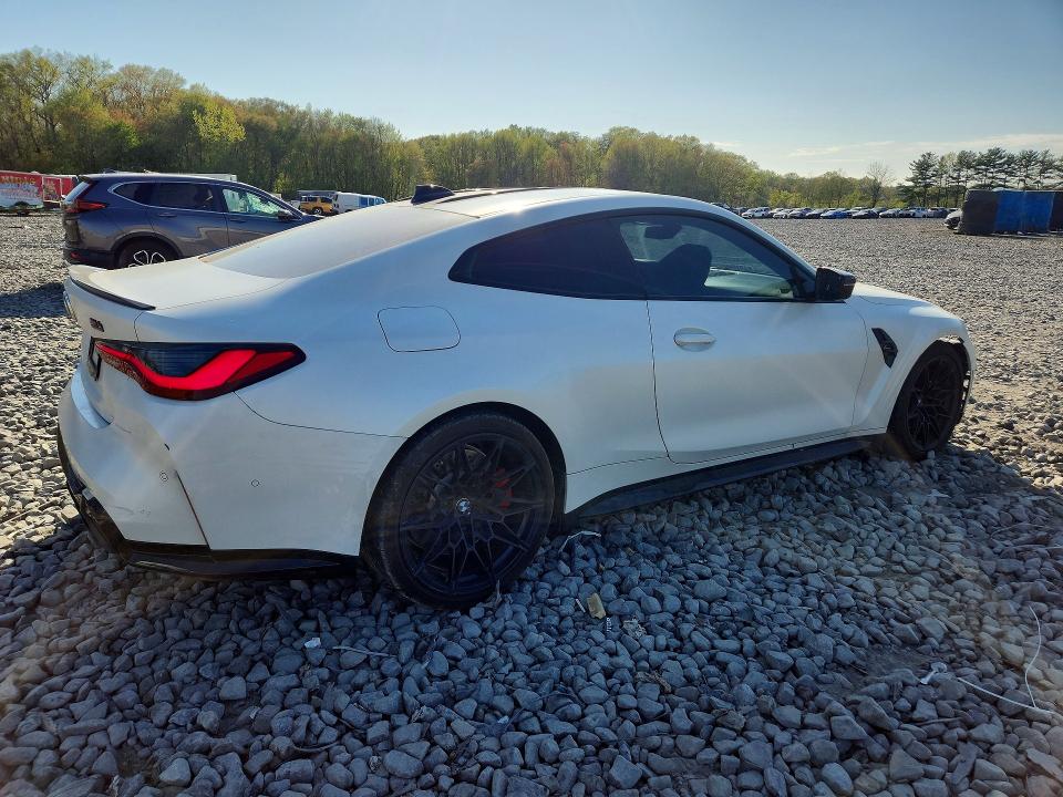 2022 BMW M4 VIN WBS43AZ08NCH79893 COPART salvage auction — FRONT END, Pa - Certificate Of Salvage, sold $41,000 on 2026-07-08 (photo 3)