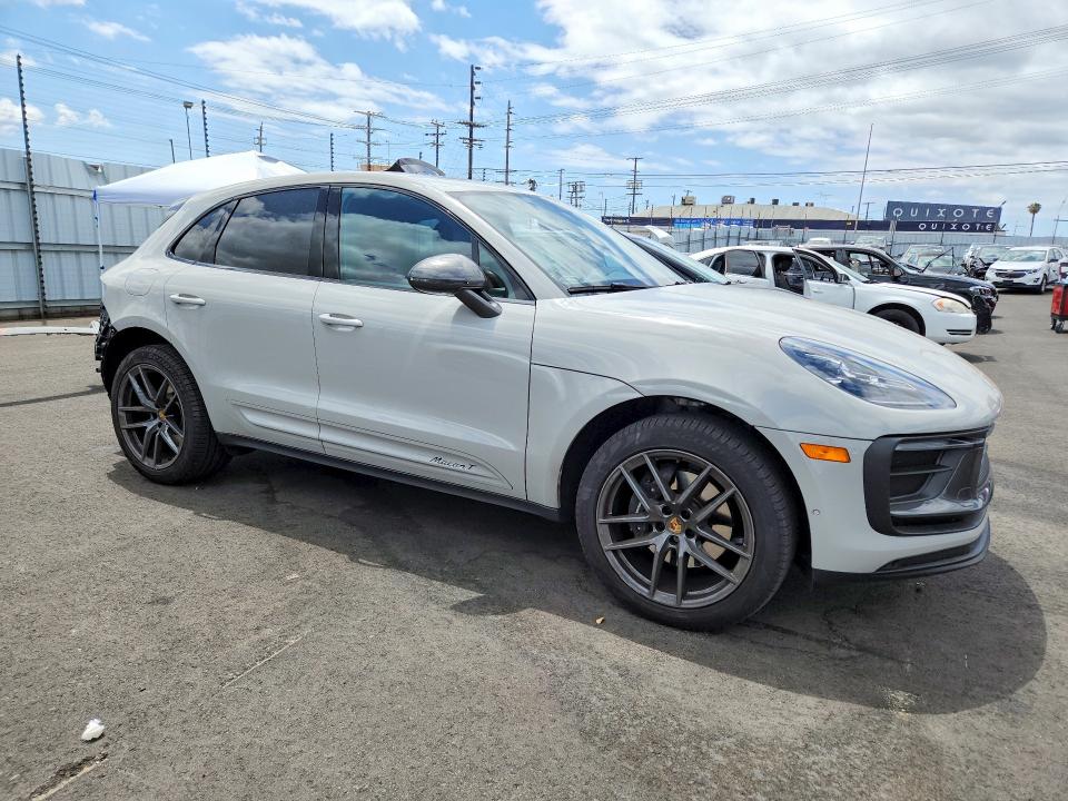 2024 Porsche Macan VIN WP1AA2A5XRLB20180 COPART salvage auction — REAR END, Ca - Salvage Certificate, sold $32,750 on 2026-07-08 (photo 4)