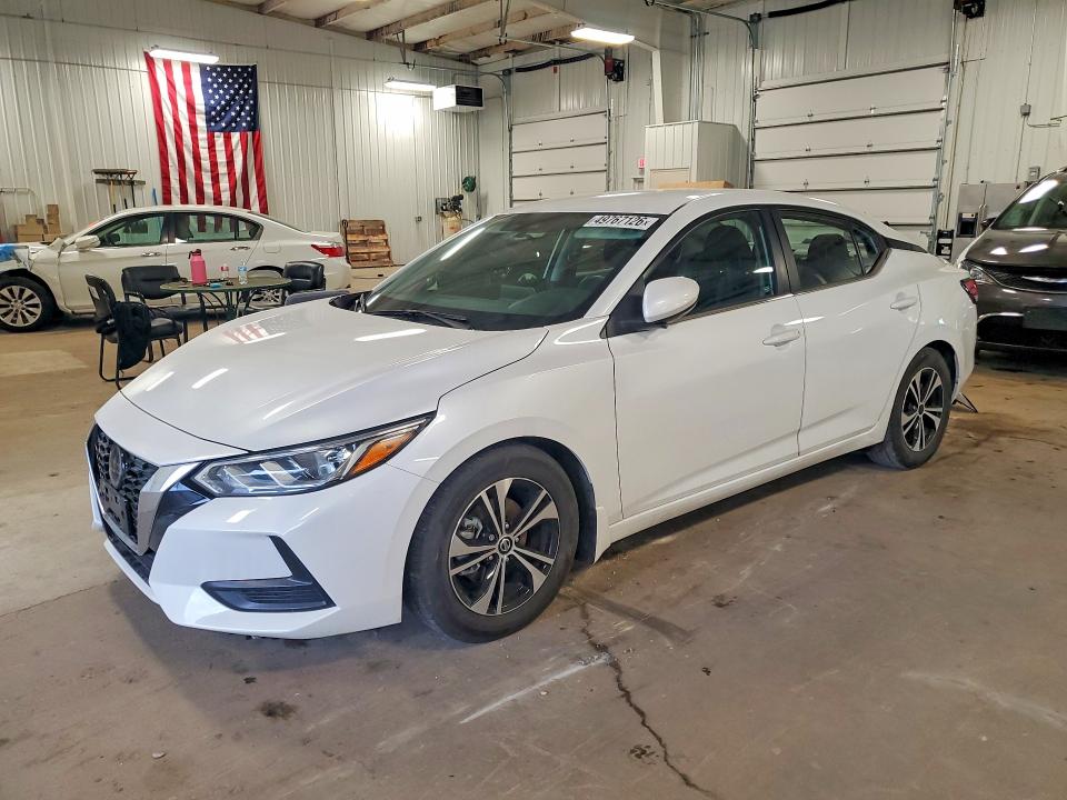 2020 Nissan Sentra VIN 3N1AB8CV6LY285644 COPART salvage auction — REAR END, Mn - Cert Of Title-Salvage, sold $5,800 on 2026-07-09 (photo 1)