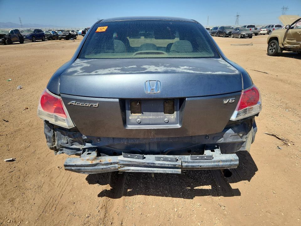 2008 Honda Accord VIN JHMCP264X8C020618 COPART salvage auction — REAR END, Ca - Salvage Certificate, sold $825 on 2026-07-06 (photo 6)