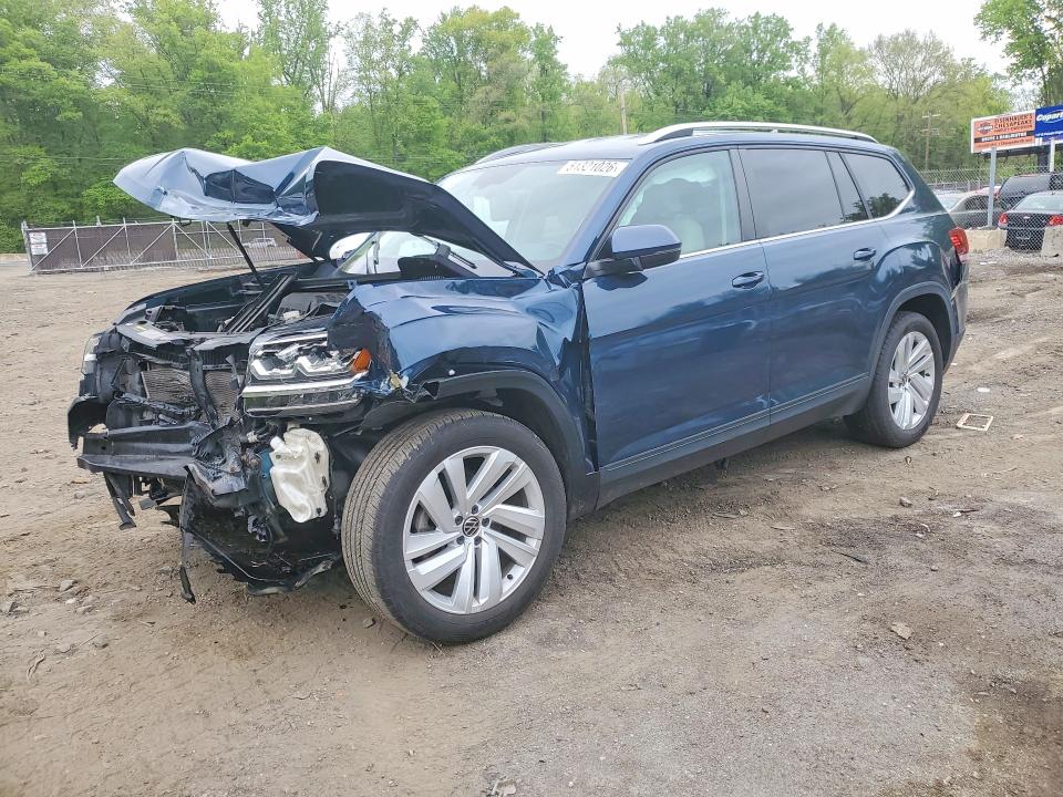2018 Volkswagen Atlas VIN 1V2CR2CA6JC512685 COPART salvage auction — FRONT END, Md - Cert Of Salvage > 75% Damage, sold $2,650 on 2026-07-09 (photo 1)
