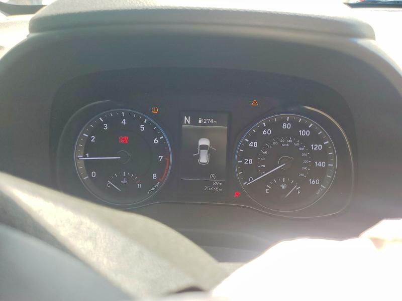 2024 Hyundai Kona VIN KM8K62ABXPU980936 COPART salvage auction — SIDE, Nc - Salvage Certificate Of Title, sold $175 on 2026-07-27 (photo 9)