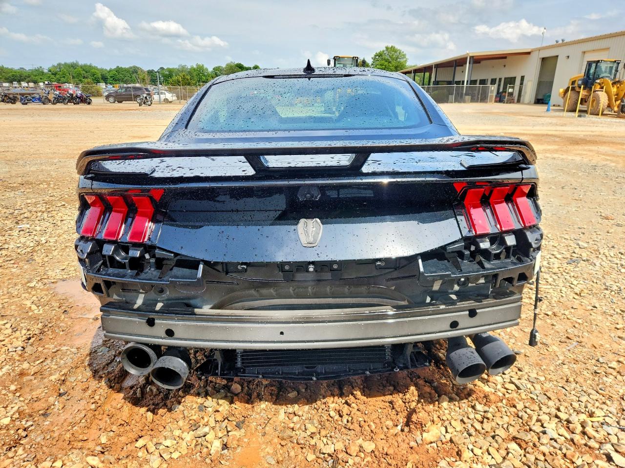2025 Ford Mustang VIN 1FA6P8R02S5499726 COPART salvage auction — Side, AL - CERT OF TITLE-SALVAGE TITLE, sold $36,000 on 2026-07-01 (photo 6)