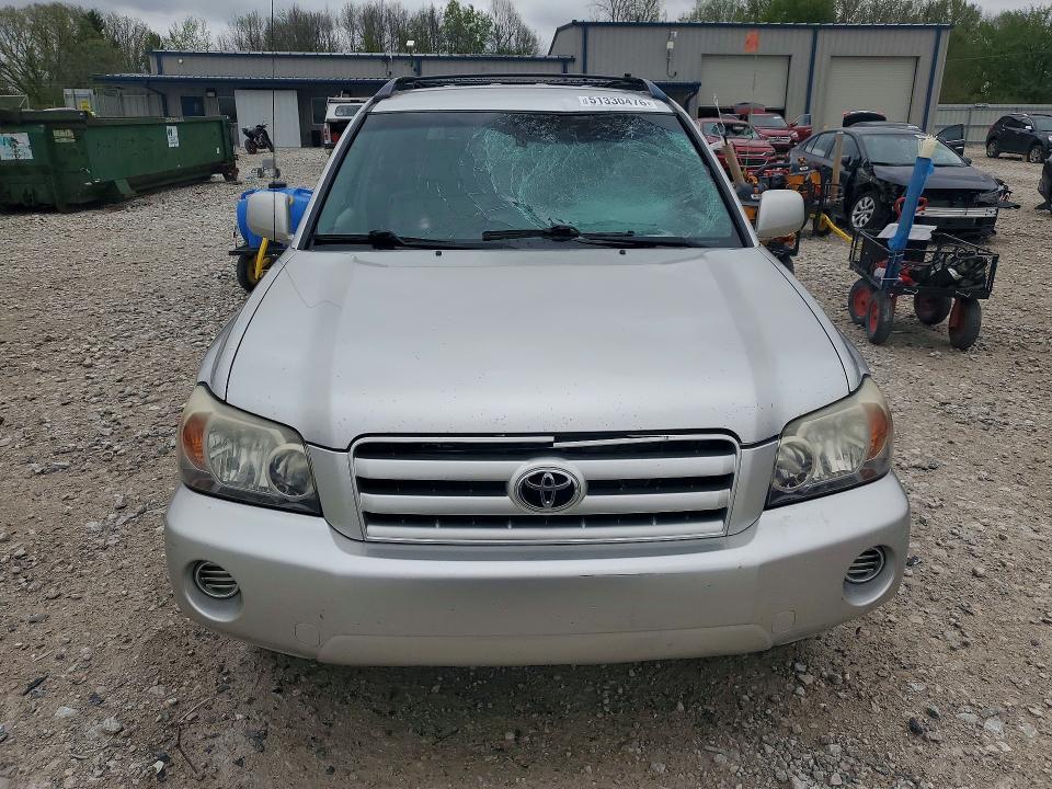 2006 Toyota Highlander VIN JTEHD21A760045208 COPART salvage auction — HAIL, Mi - Certificate Of Title, sold $1,250 on 2026-07-02 (photo 5)