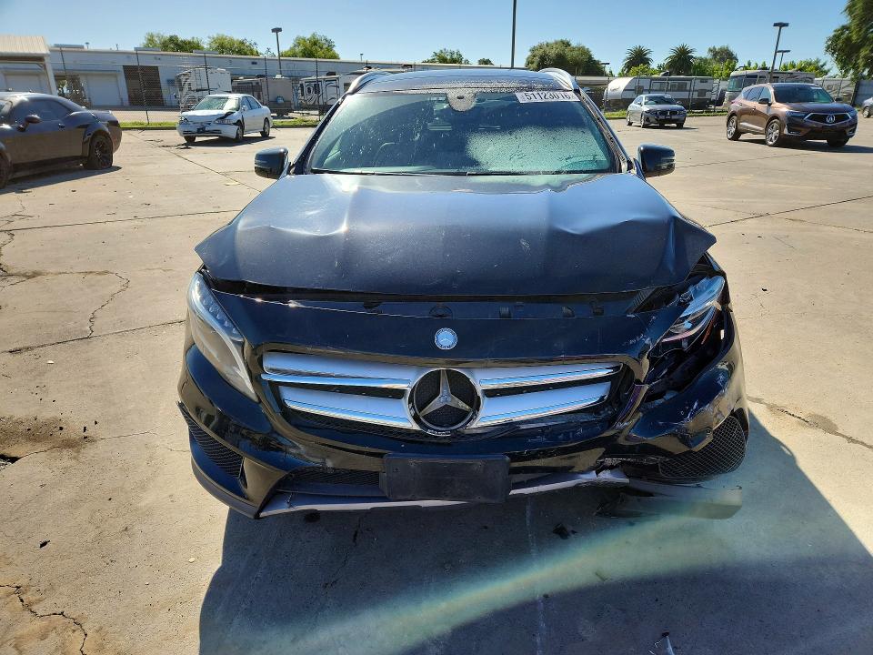 2016 Mercedes-benz Gla-klasse VIN WDCTG4GB2GJ191667 COPART salvage auction — FRONT END, Ca - Salvage Certificate, sold $1,400 on 2026-07-20 (photo 5)