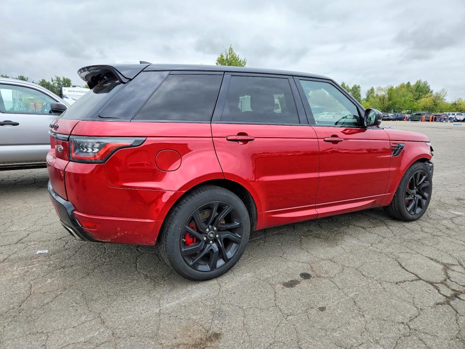 2019 Land rover RANGE ROVER VIN SALWV2SV1KA841668 COPART salvage auction — FRONT END, Id - Salvage Certificate Of Title, sold $12,800 on 2026-07-27 (photo 3)