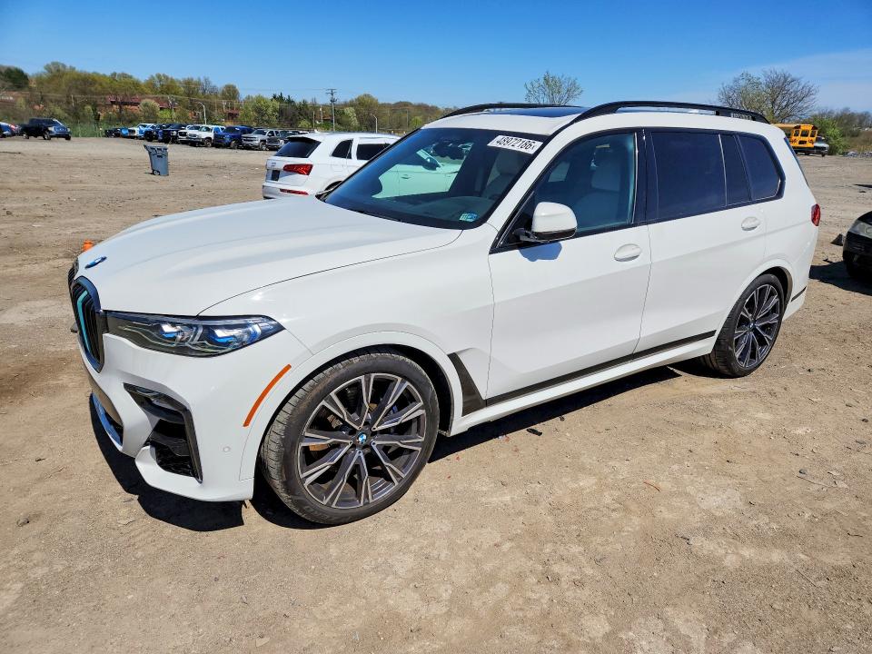 2020 BMW X7 VIN 5UXCX6C01LLE35590 COPART salvage auction — UNDERCARRIAGE, Md - Cert Of Salvage < 75% Damage, sold $23,100 on 2026-07-14 (photo 1)