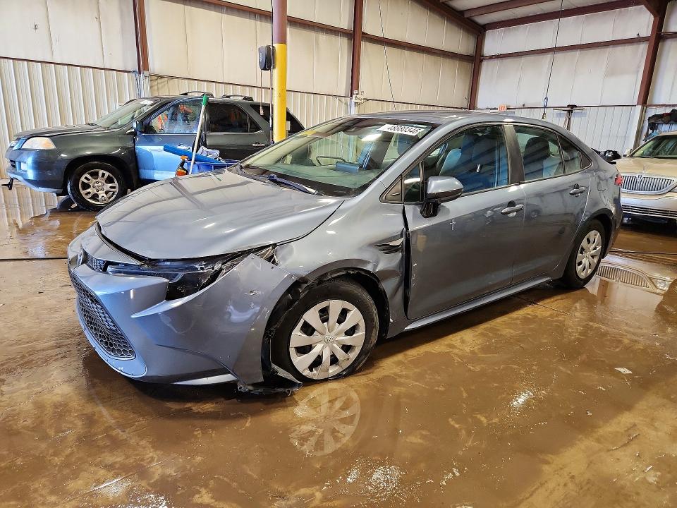 2021 Toyota Corolla VIN 5YFDPMAE3MP174168 COPART salvage auction — FRONT END, Md - Cert Of Salvage > 75% Damage, sold $4,000 on 2026-07-14 (photo 1)
