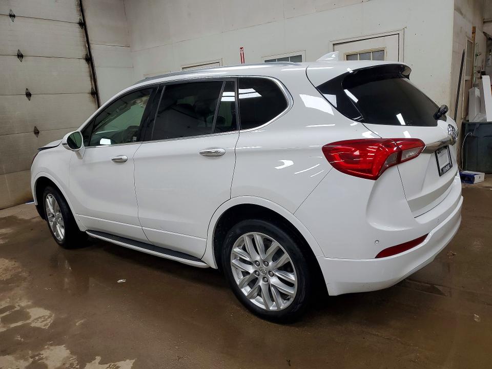 2019 Buick Envision VIN LRBFX4SX7KD033014 COPART salvage auction — FRONT END, Mi - Certificate Of Title, sold $650 on 2026-07-22 (photo 2)