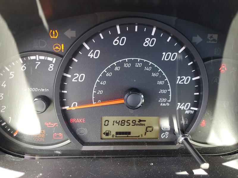 2023 Mitsubishi Mirage VIN ML32AUHJ3PH000311 COPART salvage auction — WATER/FLOOD, HI, sold $5 on 2026-08-24 (photo 9)