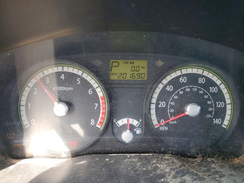 2009 Kia Rio VIN KNADE223096556726 COPART salvage auction — SIDE, Wv - Salvage Certificate, sold $225 on 2026-07-28 (photo 9)