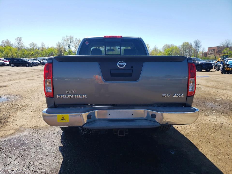 2017 Nissan Navara (frontier) VIN 1N6AD0CW1HN745666 COPART salvage auction — UNDERCARRIAGE, Ct - Cert Of Title-Salvage, sold $3,700 on 2026-07-02 (photo 6)