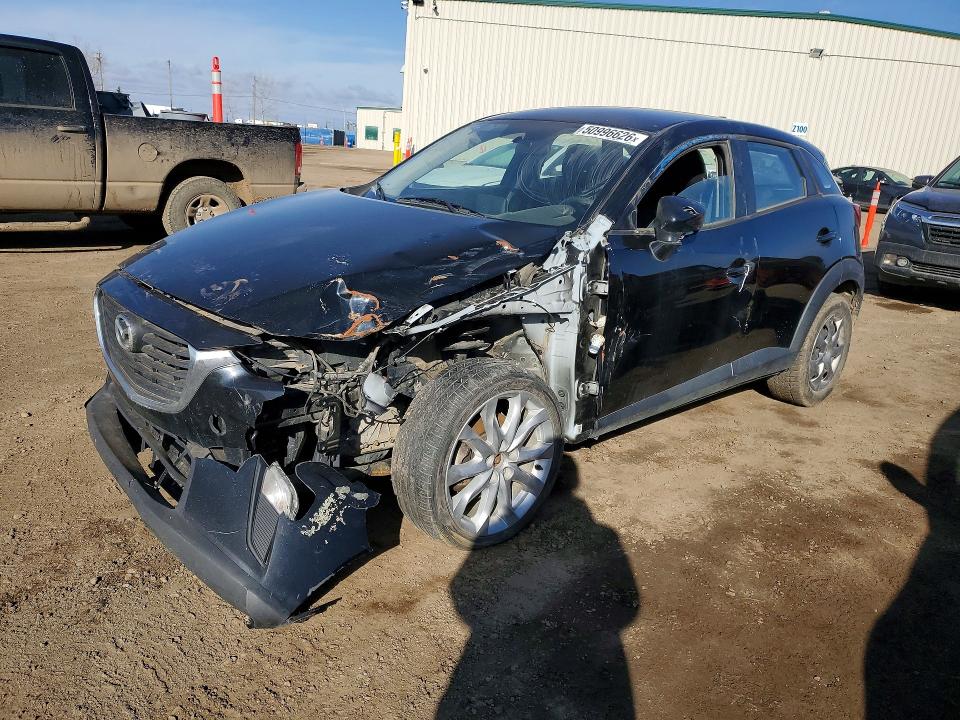 2016 Mazda Cx-3 VIN JM1DKBB79G0126286 COPART salvage auction — FRONT END, Ab - Bos - Salvage, sold $850 on 2026-07-28 (photo 1)