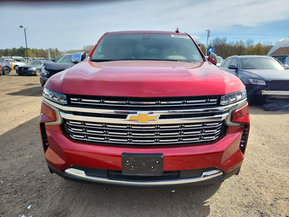 2021 Chevrolet Suburban VIN 1GNSKFKD6MR363966 COPART salvage auction — REAR END, Ma - Cert Of Title-Salvage, sold $14,200 on 2026-07-02 (photo 5)