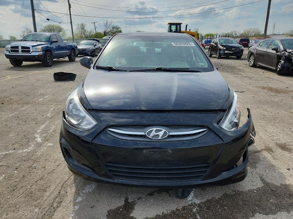 2017 Hyundai Accent VIN KMHCT4AE7HU364258 COPART salvage auction — SIDE, Il - Salvage Certificate, sold $600 on 2026-07-03 (photo 5)